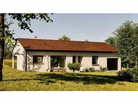 terrain avec maison neuve à vendre