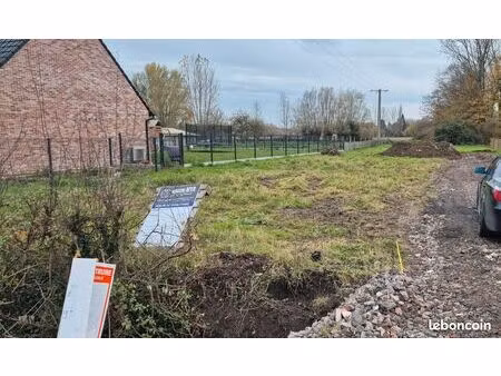 terrain a bâtir haverskerque 400m2 viabilisé