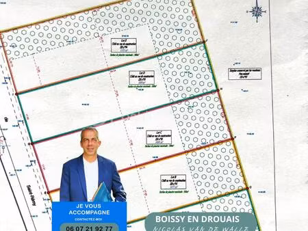 lotissement de 1 077 m² à boissy-en-drouais