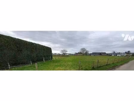 terrain constructible viabilisé à vendre