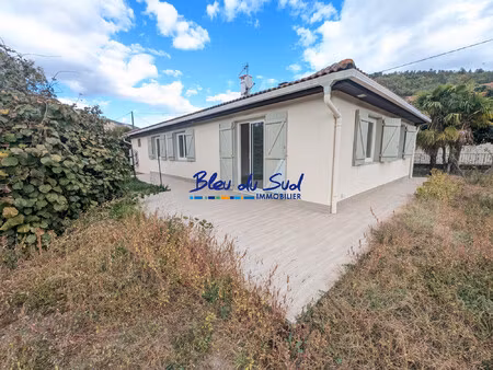 maison de plain pied avec jardin et garage rénovée