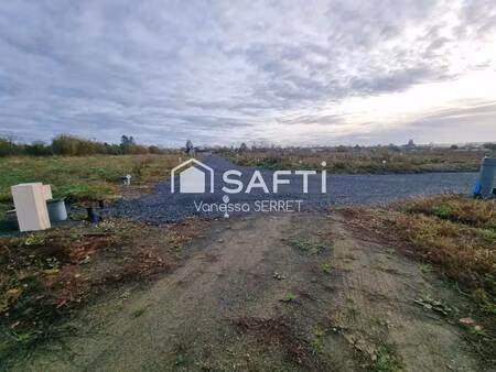terrain constructible viabilisé à vendre