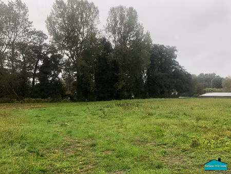 terrain viabilisé de 839m²