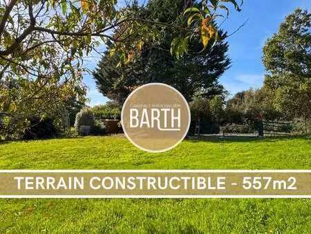 vente terrain à saint-thurial (35310) : à vendre / 557m² saint-thurial