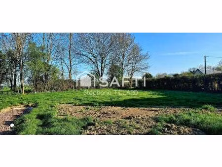 terrain constructible viabilisé à vendre