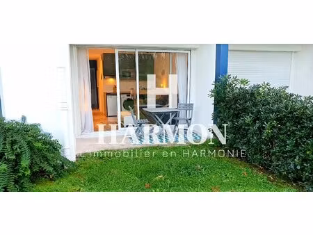 harmon à vendre : charmant studio de 19 m² avec terrasse – anglet (limite bayonne)