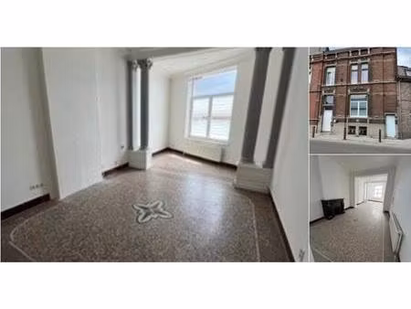 rez-de-chaussée à vendre avec terrasse et jardin   châtelineau (vbd53426)