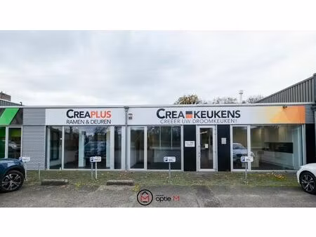 polyvalente showroom met magazijn te huur in paal (beringen)