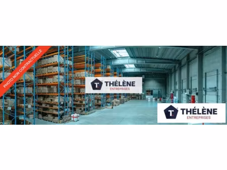 v9908 - exterieur ouest de montpellier - a louer entrepôt 1 000 m²