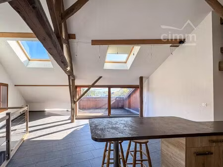 appartement t4 110m² - garage - terrasse - vue