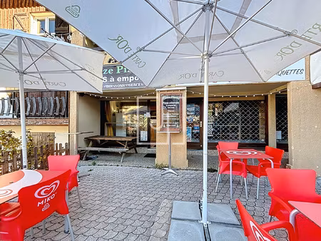 fond de commerce pizzeria / restauration rapide station du