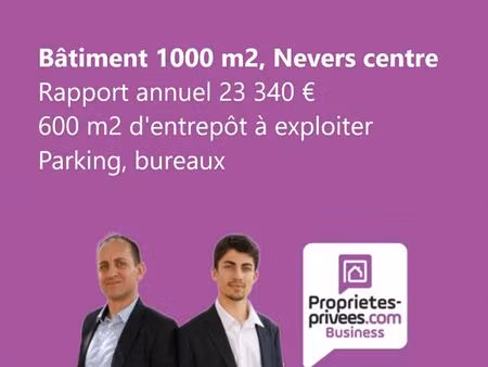 nevers  emplacement n°1 - murs commerciaux  local 1.000 m²