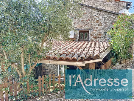 appartement 2 pièces en duplex 34m² - parcelle de terrain avec bâtisse en pierre - murzo