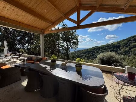 villa contemporaine t4 de 118 m² avec sous-sol aménageable ? vue mer et montagne