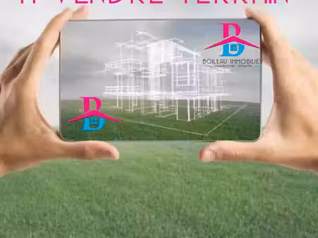 vente terrain 374 m² saint-hilaire-la-forêt (85440)