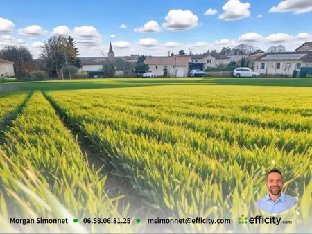 vente terrain 614 m² à saint-claud (16450)  16 500 €
