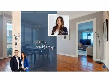 appartement - 2 chambres - dernier étage - cave - balcon - parking dans la résiedence