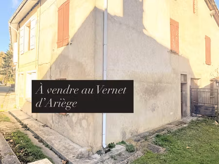 maison de village à rénover 87m2 au vernet d'ariège