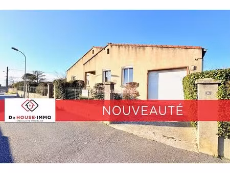 villa 4 faces de plain pied et garage