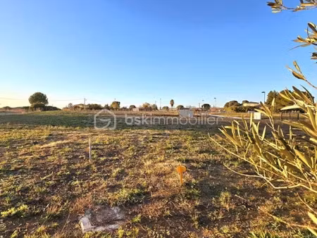 vente terrain 415 m² à gignac (34150)  112 000 €