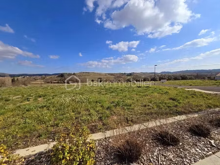 vente terrain 652 m² à gignac (34150)  166 000 €