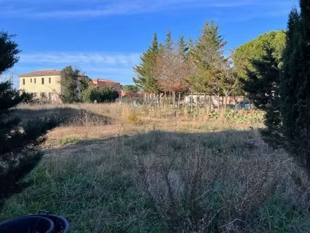vente terrain à batir à marseillan (34340)  313 000 €