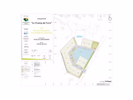 vente terrain à la limouzinière (44310) : à vendre / la limouzinière