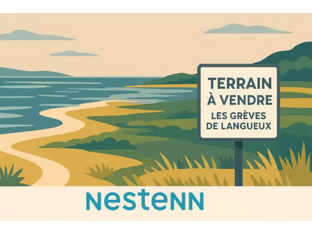 terrain à vendre langueux les greves - terrain aux grèves d'une surface total de 700 m² en