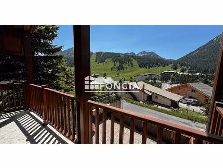 le lauzin montgenevre t2 bis + balcon + garage