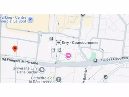 idéal investisseur : studio loué  centre évry-courcouronnes au pied du tram 100 m de la ga