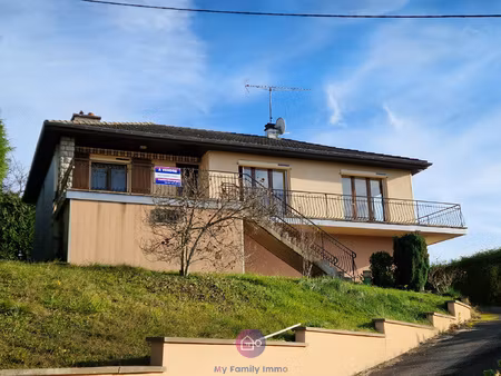 loulans-verchamp (70) maison sur sous-sol avec vue sur le