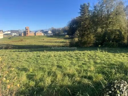 vente terrain 1219 m2 à plémet