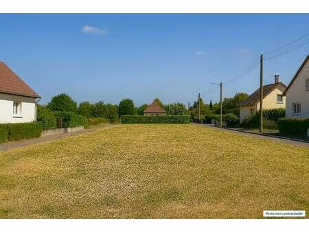 terrain constructible viabilisé à vendre