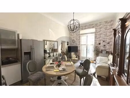 menton quartier riviera: vente de la nue-propriete d'un tres bel appartement avec parking