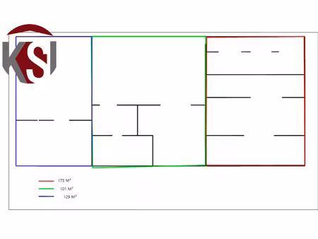 entrepot de 405 m2 avec terrain et maison t3