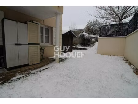 à vendre charmant appartement avec jardin à guignes