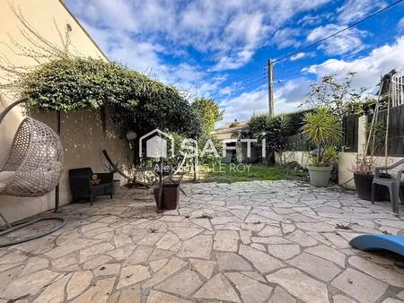 appartement type f2 avec : espace de stationnement  terrasse  jardin et atelier !!!!