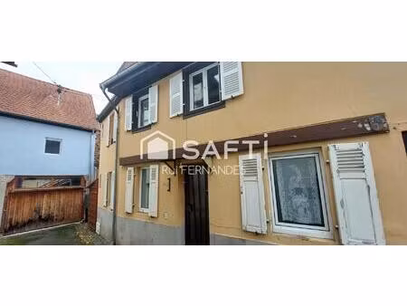 maison de ville 4 pièces  authentique à rosheim