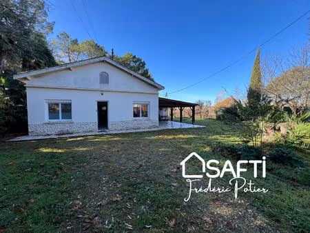 maison rénovée des années 60-3 chambres-jardin et grande terrasse-st pardoux du breuil