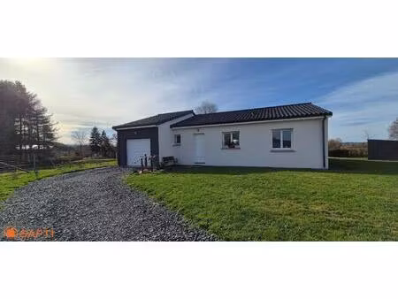 maison neuve t4 de 2023 avec garage et terrain au calme à la campagne et à proximité des c