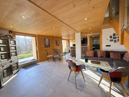 passy village - duplex renove en rdj