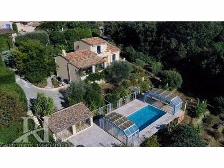 cabris villa 6p entièrement rénovée vue panoramique / piscine