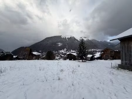 achat terrain 610m² morzine 74110