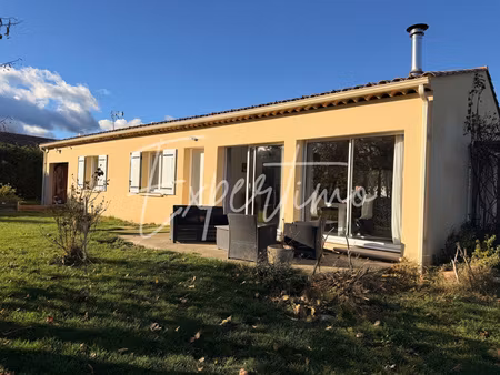 maison t4  récente (2022)  de plain-pied – 104 m² – terrain 1150 m² – mison