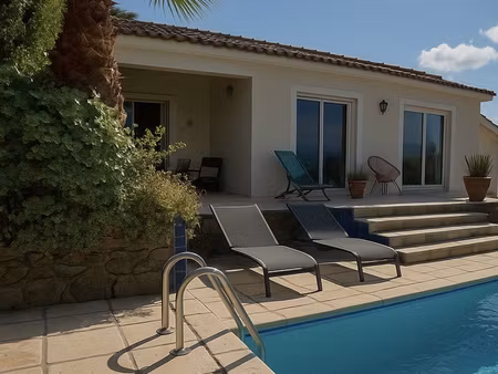 villa saint florent vue mer