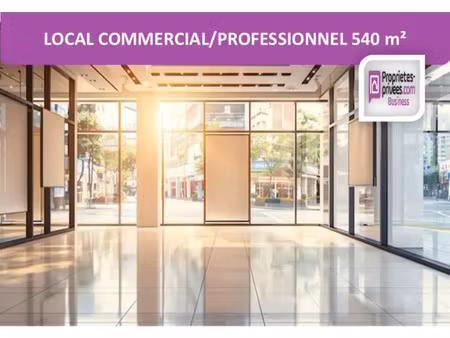 secteur elbeuf - location local commercial 600 m²