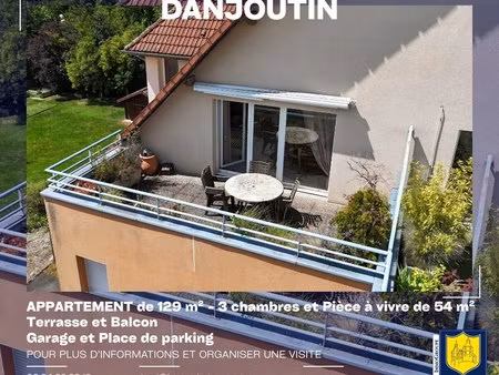 achat appartement 4 pièces 128m² danjoutin 90400