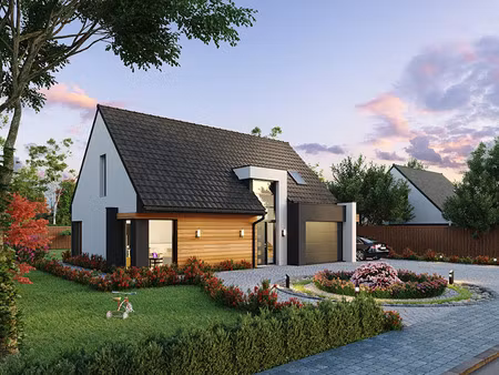vente maison neuve 4 pièces 107.28 m² à flocques (76260)  280 000 €