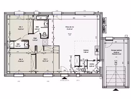 vente maison neuve 4 pièces 85 m² à viriville (38980)  287 780 €