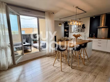 a louer - 3 p meublé avec terrasses - 66 m² - epinay-sur-seine